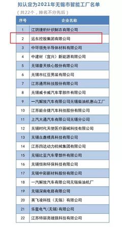 入選“無錫市智能工廠”,看遠東智造如何成為行業(yè)標(biāo)桿?